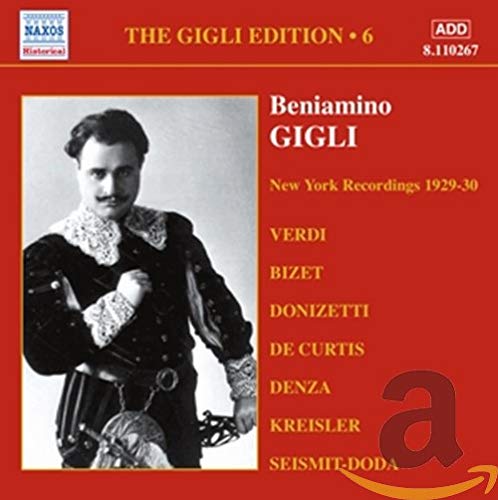 Gigli - GIGLI, Beniamino: New York Recordings [CD]