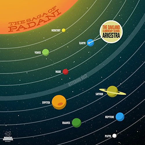 Oakland Elementary School Arke - The Saga Of Padani (Clear/Sunrays Vinyl) [VINYL]