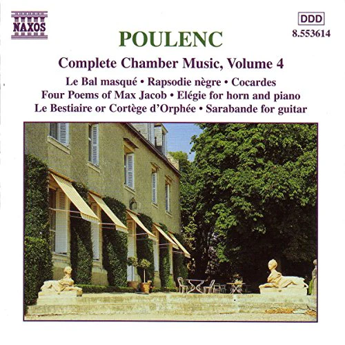 Francis Poulenc - Poulenc: Complete Chamber Music, Vol.4 [CD]