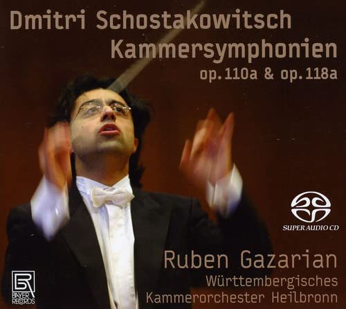 Wurttembergisches Kammerorches - Dmitri Shostakovich: Chamber Symphonies op. 110a & 118a [CD]