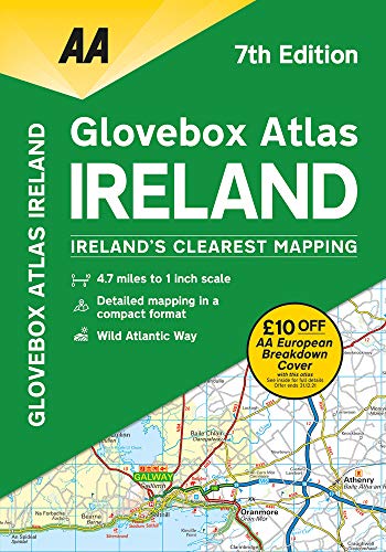 Road Atlas Ireland (Aa Glovebox Atlas)