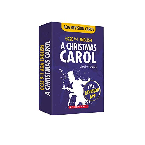 A Christmas Carol AQA English Literature (GCSE Grades 9-1 Revision Cards)