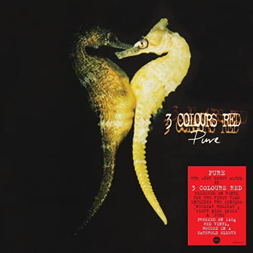 3 Colours Red - Pure (140g Red Vinyl) [VINYL]