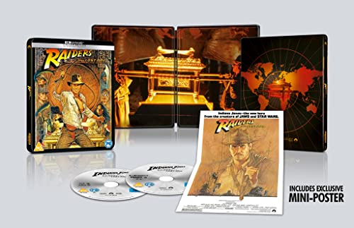Raiders Of The Lost Ark - Steelbook [BLU-RAY]
