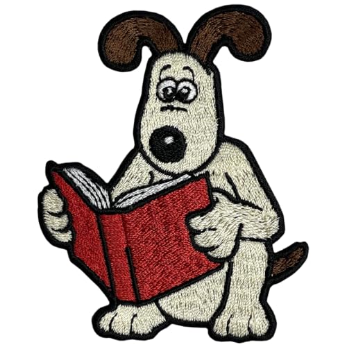 Gromit Reading Sew On Patch