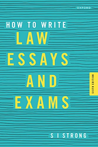 How to Write Law Essays &amp; Exams