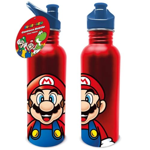 Mario water bottle 700ml