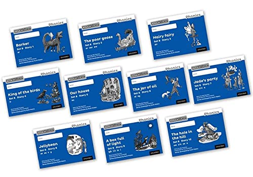 Read Write Inc. Phonics: Black and White Blue Set 6 Storybooks Mixed Pack of 10
