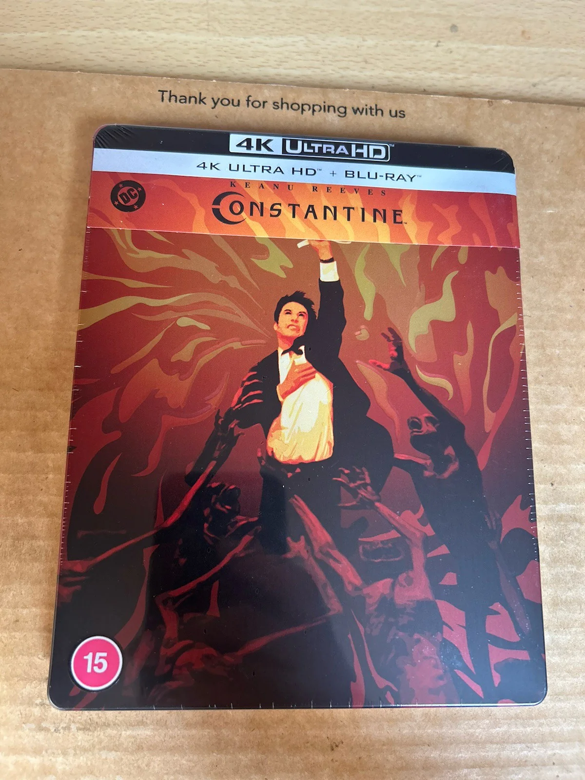 Constantine Uhd/stlbk [BLU-RAY]