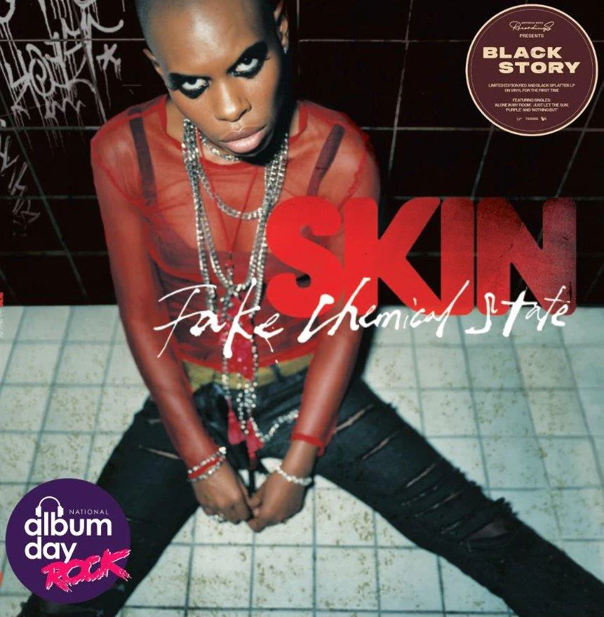 SKIN - Fake Chemical State (Red/Black Splatter LP NAD) [VINYL]