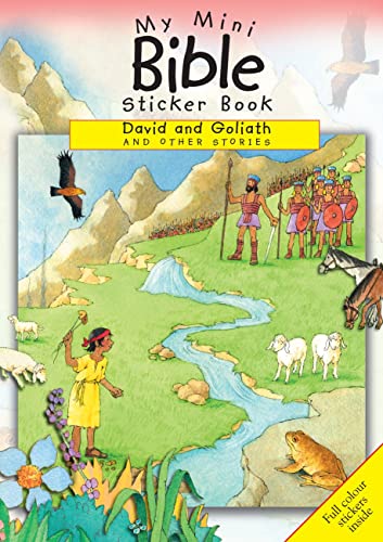 David and Goliath and Other Stories : Mini Bible Sticker Book David and Goliath