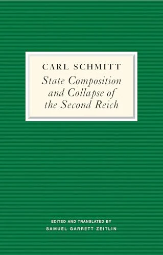 State Composition and Collapse of the Second Reich : The Victory of the Bourgeois Citizen over the Soldier