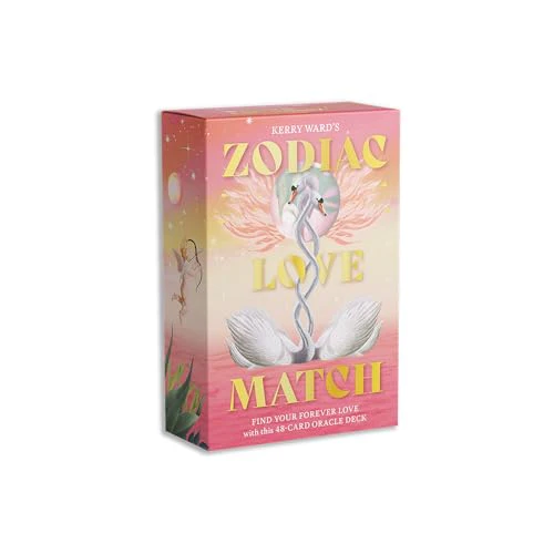 Zodiac Love Match : Find your perfect partner and forever love with this 48-card oracle deck