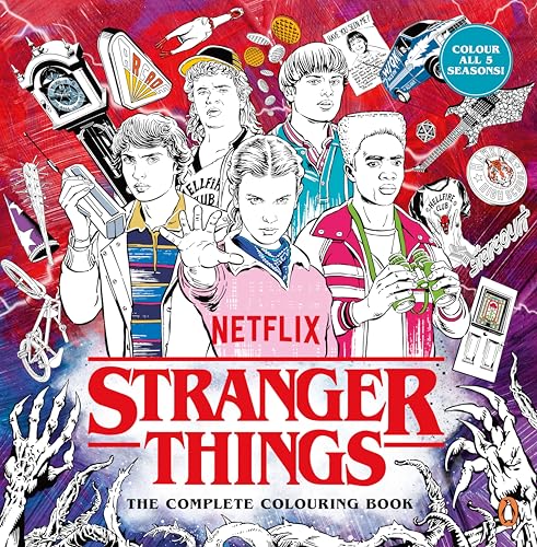 Stranger Things: The Complete Colouring Book : Seasons 1-5