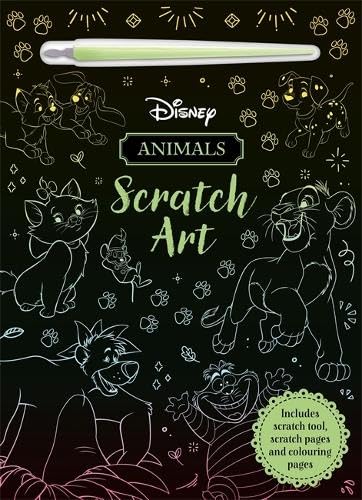 Disney: Animals Scratch Art
