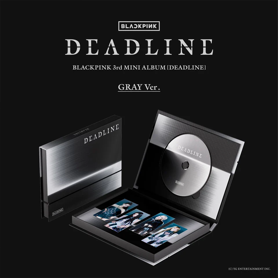 BLACKPINK - DEADLINE GRAY Ver. [CD]