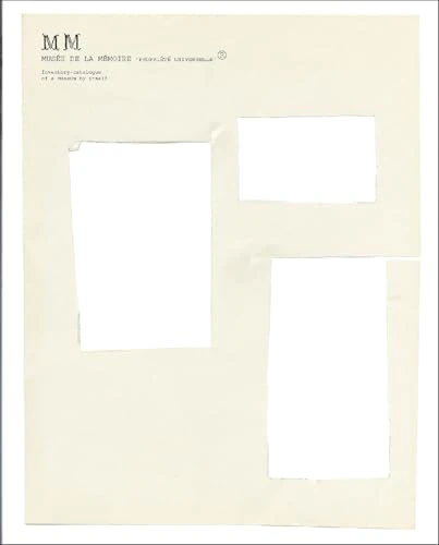 Musee de la Memoire ‘PROPRIETE UNIVERSELLE’ ® : Joelle Tuerlinckx
