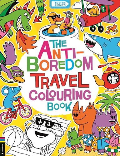 The Anti-Boredom Travel Colouring Book