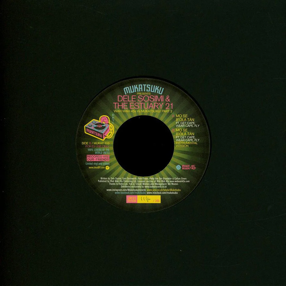 Dele Sosimi & The Estuary 21 - Dele Sosimi & The Estuary 21 - Mo Se Bola Tan [vinyl] [VINYL]