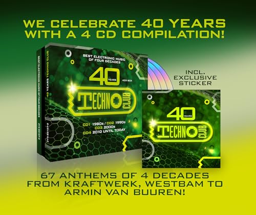 Various - 40 Years Techno Club [CD]