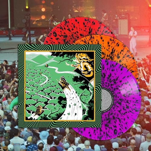 King Gizzard And The Lizard Wizard - Live At Forest Hills Stadium 25 (Triple Gatefold - Neon Splatter Vinyl) [VINYL]