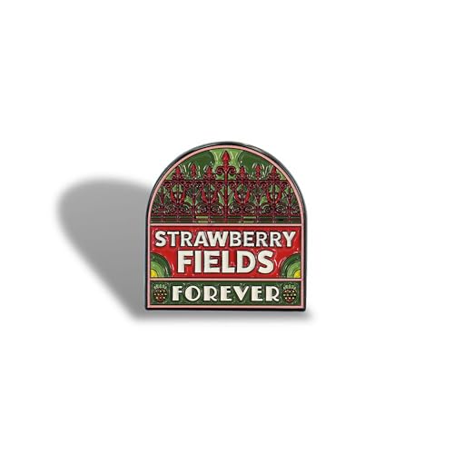 Pin Badge - The Beatles (Strawberry Fields)