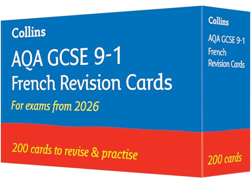 AQA GCSE 9-1 French Vocabulary Revision Cards [Cards] [2025] Collins GCSE