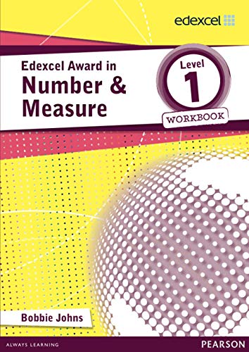 Edexcel Award in Number and Measure Level 1 Workbook (Edexcel Maths Awards)