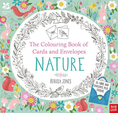 National Trust: The Colouring Book of Cards and Envelopes - Nature (Colouring Cards and Envelopes Series)