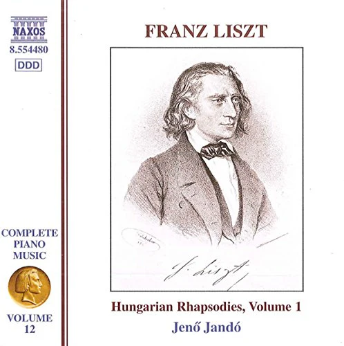 Jeno Jando - LISZT: Hungarian Rhapsodies, Vol. 1 [CD]