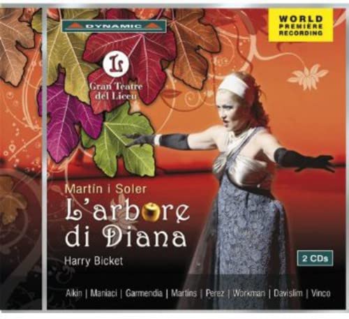 Harry Bicket - Soler: L'Arbore Di Diana [Laura Aikin, Michael Maniaci, Ainhoa Garmendia] [Dynamic: CDS651/1-2] [CD]