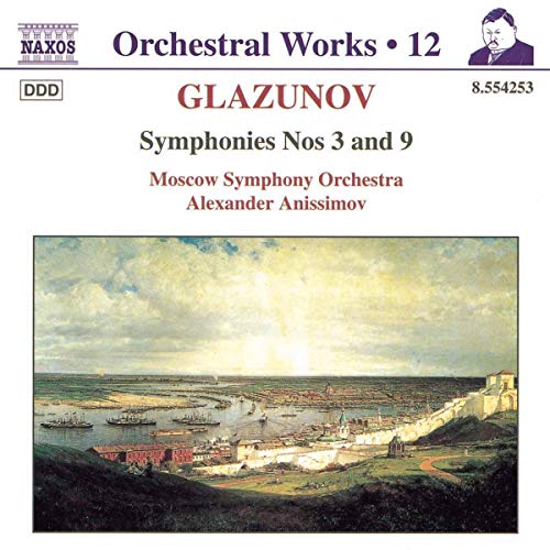 Moscow Soanissimov - Glazunov: Symphonies Nos 3 & 9 [CD]