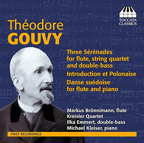 Markus Bronnimann - Gouvy: Serenades For Flute String [CD]
