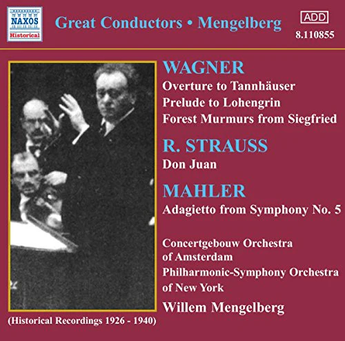 Willm Mengelberg - Great Conductors - Mengelberg [CD]
