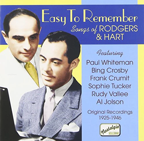 Various - RODGERS, Richard: Easy to Remember - Songs of Richard Rodgers and Lorenz Hart [CD]