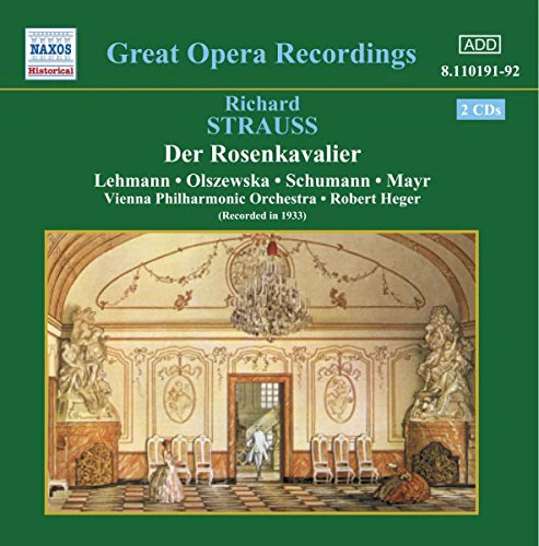 Robert Heger - Strauss: Der Rosenkavalier [1933 Recording] [CD]