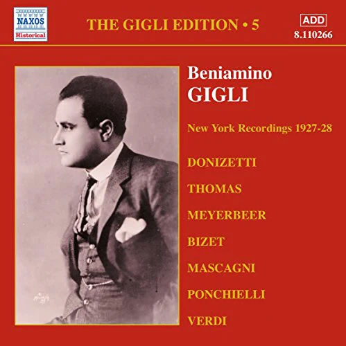 Gigli - GIGLI, Beniamino: New York Recordings [CD]