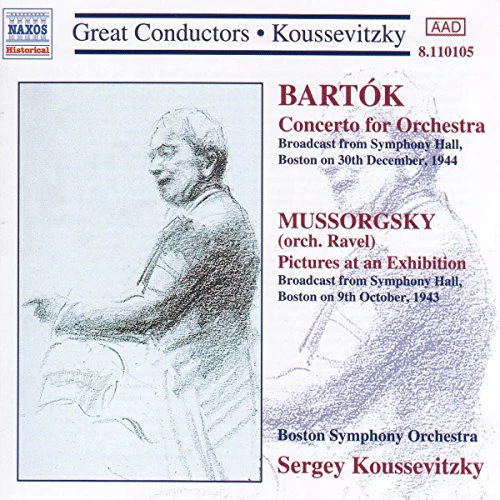Boston S - Concerto for Orchestra, Mussorgsky : Pictures at an Exhibition [CD]