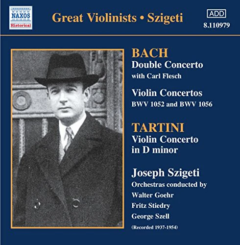 Szigetifleisch - Bach; Tartini - Violin Concertos [CD]