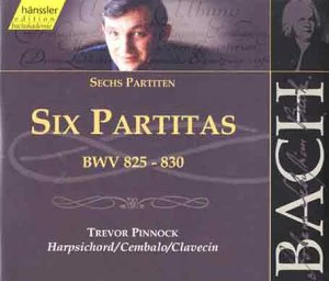 Trevor Pinnock - Bach: Six Partitas, BWV 825-830 (Edition Bachakademie Vol 115) /Pinnock (harpsichord) [CD]