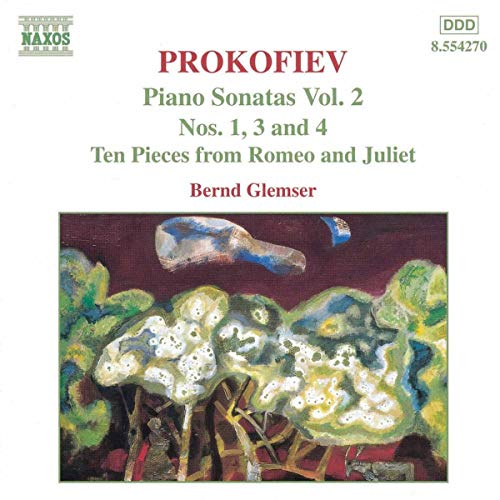 Bernd Glemser - PROKOFIEV: Piano Sonatas Nos. 1, 3 and 4 [CD]