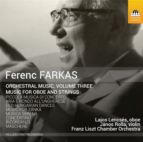 Liszt Chamber Orchestra - Farkas:Orchestral Music Vol. 3 [CD]