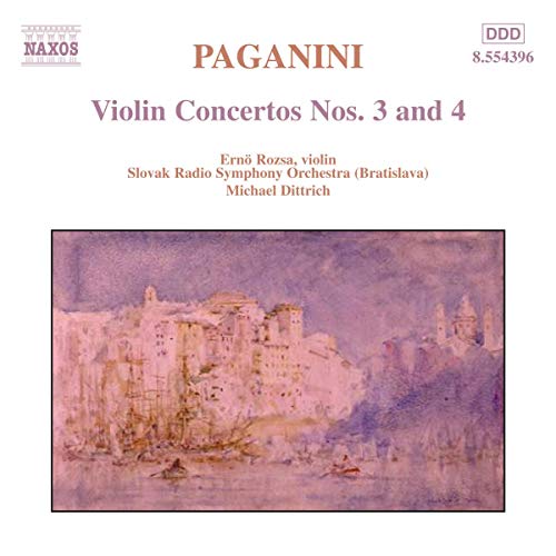 Rozsaslovak Rso - Paganini - Violin Concertos Nos. 3 & 4 [CD]