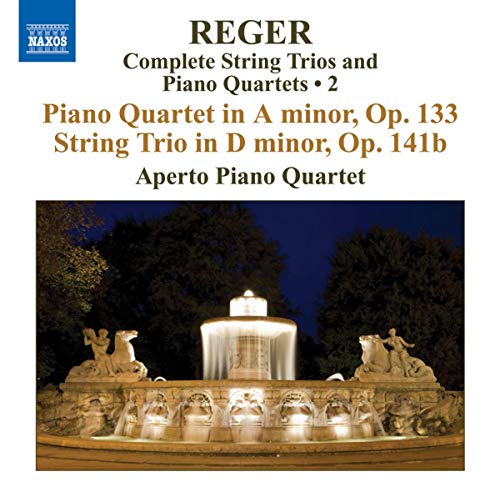 Aperto Piano Quartet - Reger: Complete String Trios and Piano Quartets 2 [CD]