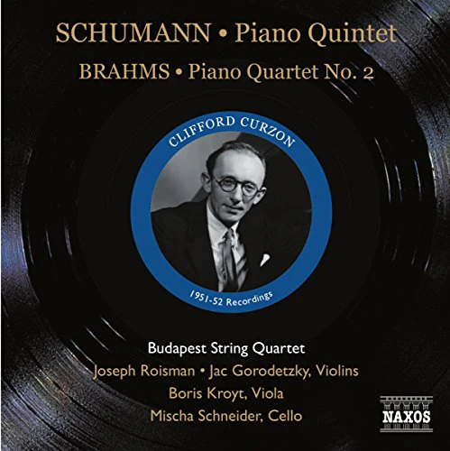 Curzonbudapest Quartet - Schumann:/Piano Quintet / Brahms: Piano Quartet, No. 2 [CD]