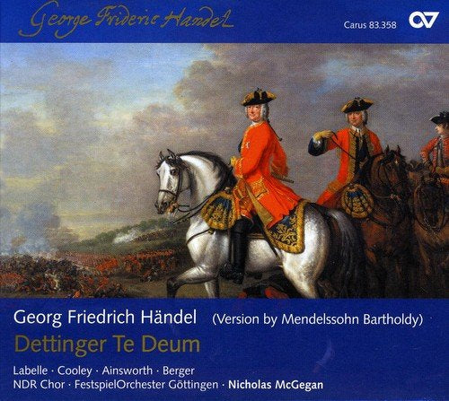 Got Mcgegan/festspielorchester - Handel / Dettinger Te Deum [CD]