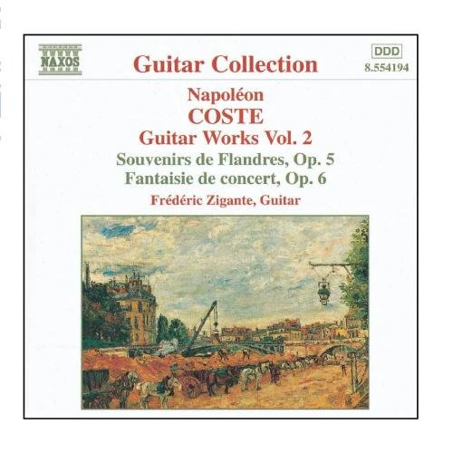 N. Coste - Coste;Guitar Music Volume 2 [CD]