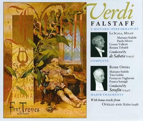 Verdi  Giuseppe - Verdi: Falstaff - 2 Historic performances(4CD) [CD]