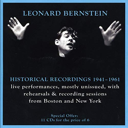 Leonard Bernstein - Historical Recordings 1941-1961 - Boston & New York (11CD) [CD]