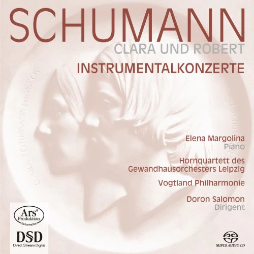 Margolina  Elena/ - Robert & Clara Schumann: Instrumentalkonzerte [CD]